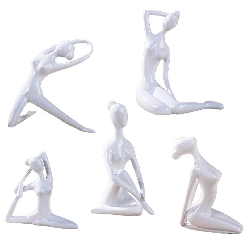 Shanti Yoga Girl Statuette