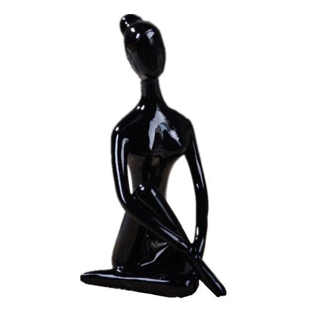 Shanti Yoga Girl Statuette