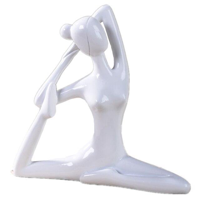 Shanti Yoga Girl Statuette