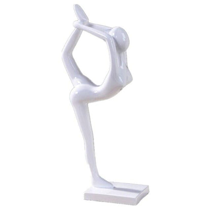 Shanti Yoga Girl Statuette