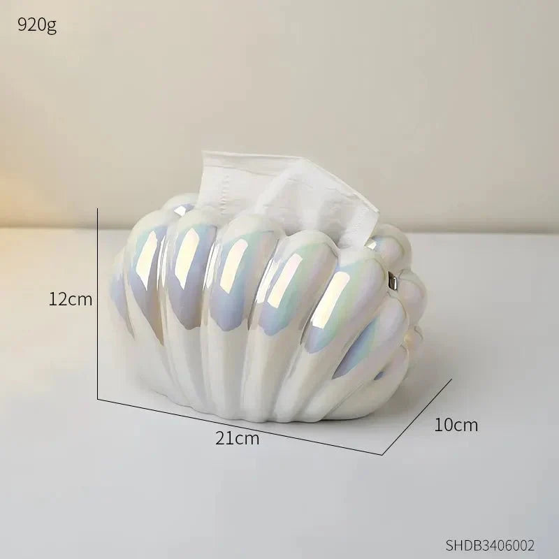 Shell Shaped Tissue Box