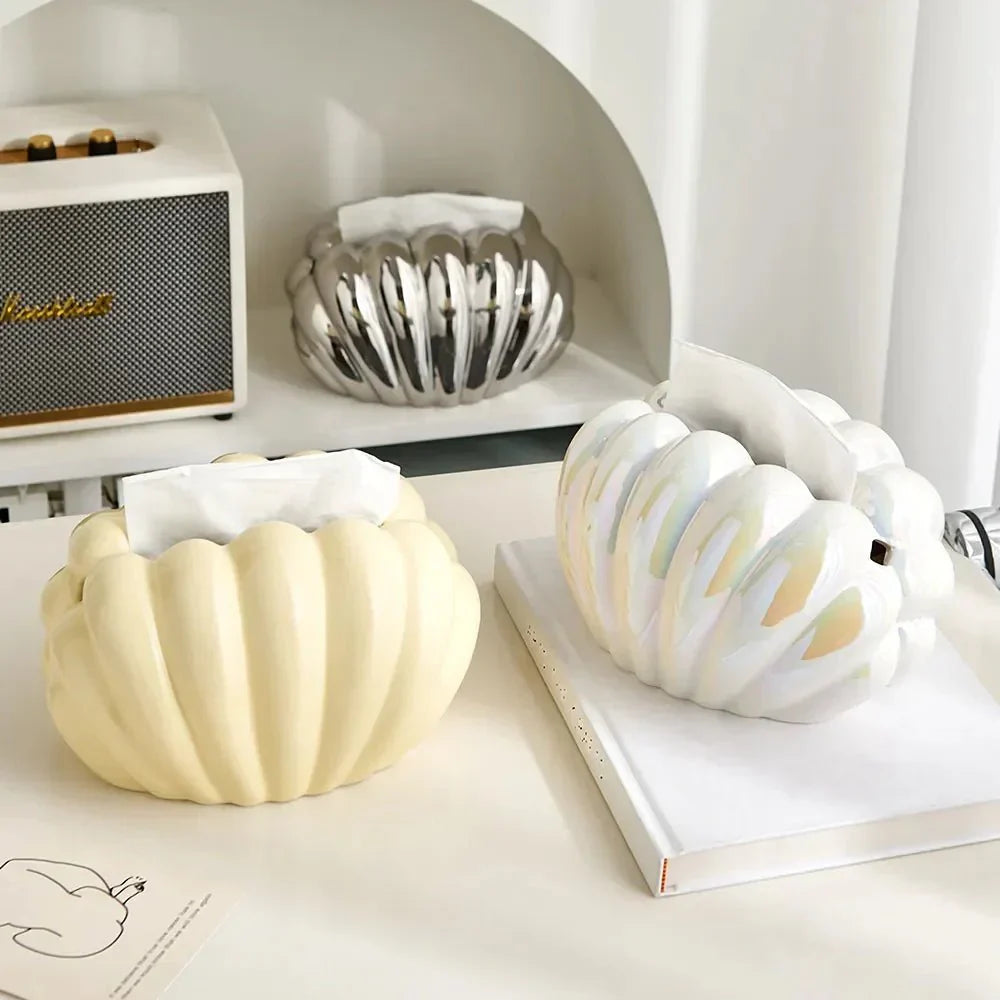 Shell Shaped Tissue Box