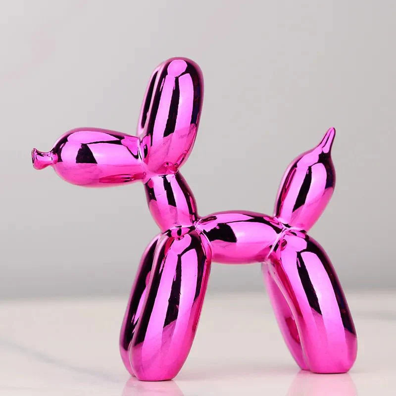 Shiny Resin 'Balloon Dog' Living Room Ornament