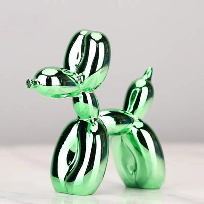 Shiny Resin 'Balloon Dog' Living Room Ornament