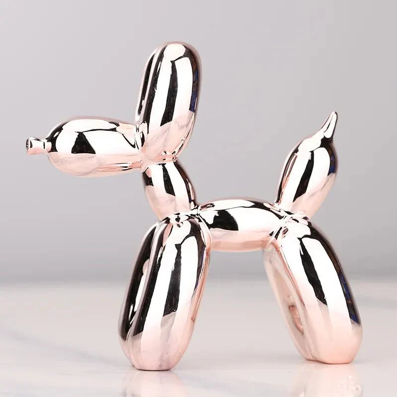 Shiny Resin 'Balloon Dog' Living Room Ornament