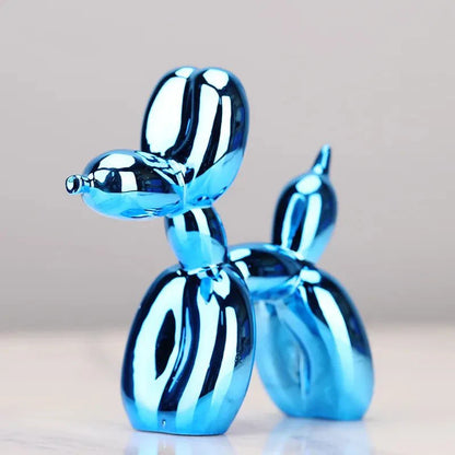 Shiny Resin 'Balloon Dog' Living Room Ornament