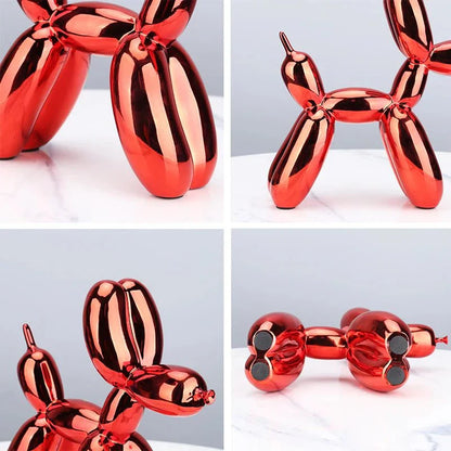 Shiny Resin 'Balloon Dog' Living Room Ornament