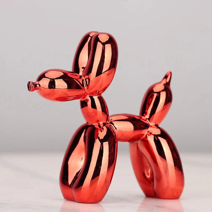 Shiny Resin 'Balloon Dog' Living Room Ornament