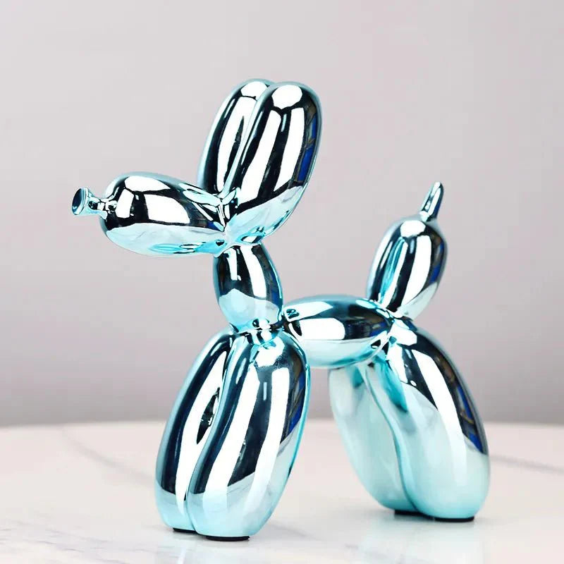 Shiny Resin 'Balloon Dog' Living Room Ornament