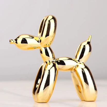 Shiny Resin 'Balloon Dog' Living Room Ornament