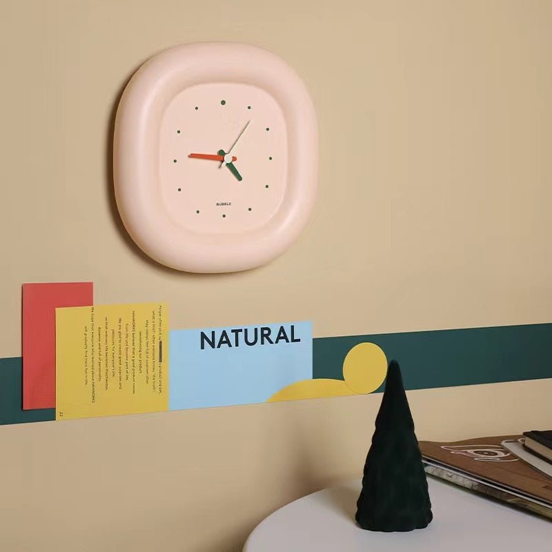 Simple Creative Bubble Wall Clock