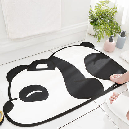 Cartoon Super Absorbent Anti-slip Floor Mat for Bathroom