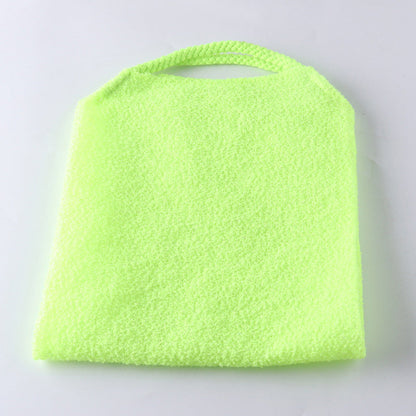 Stretchable Back Rub Bath Towel