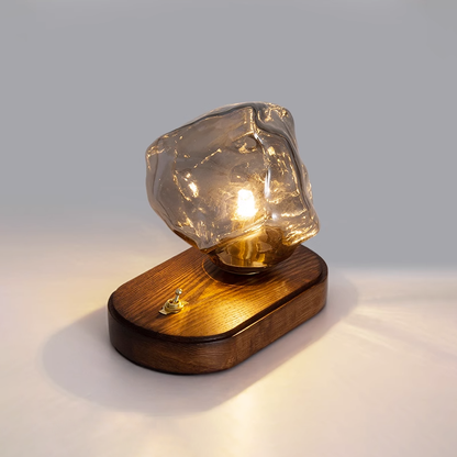 FrostedGlass - Sophisticated Table Lamp