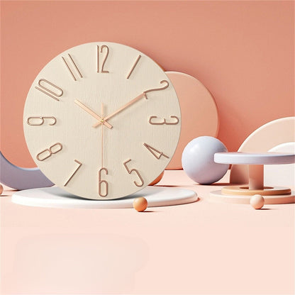 GlowTech - Modern Plastic Wall Clock