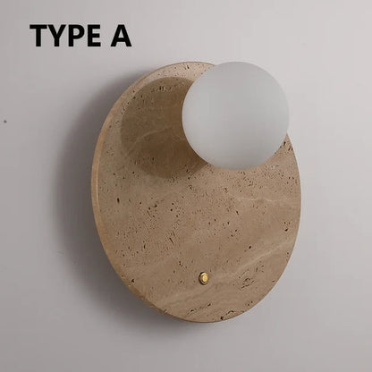 Lara Stone Wall Light lamp