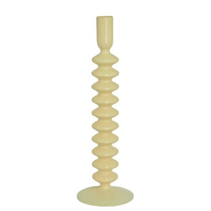 Stylish Ivory Coloured Candle Holders