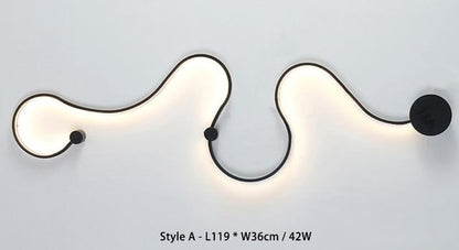 Surface Mounted 14 1/4" to 19 3/4" Wide LED Brushed Nickel Wall Light