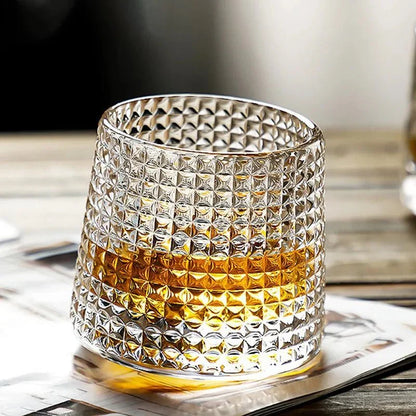 Ripple Effect Whiskey Glass – Elegant, Eco-Friendly, and Perfect for Any Occasion