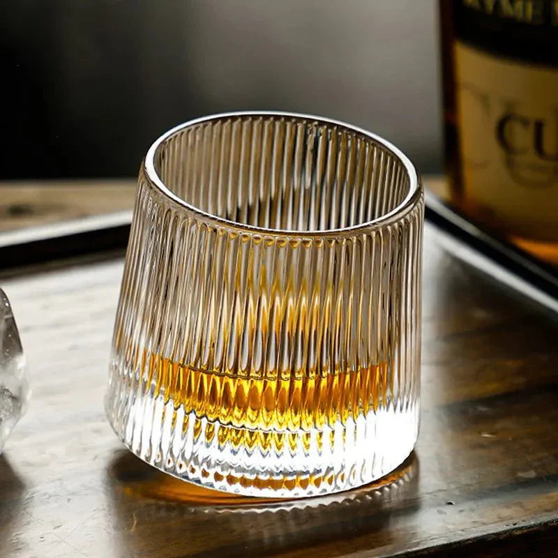 Ripple Effect Whiskey Glass – Elegant, Eco-Friendly, and Perfect for Any Occasion