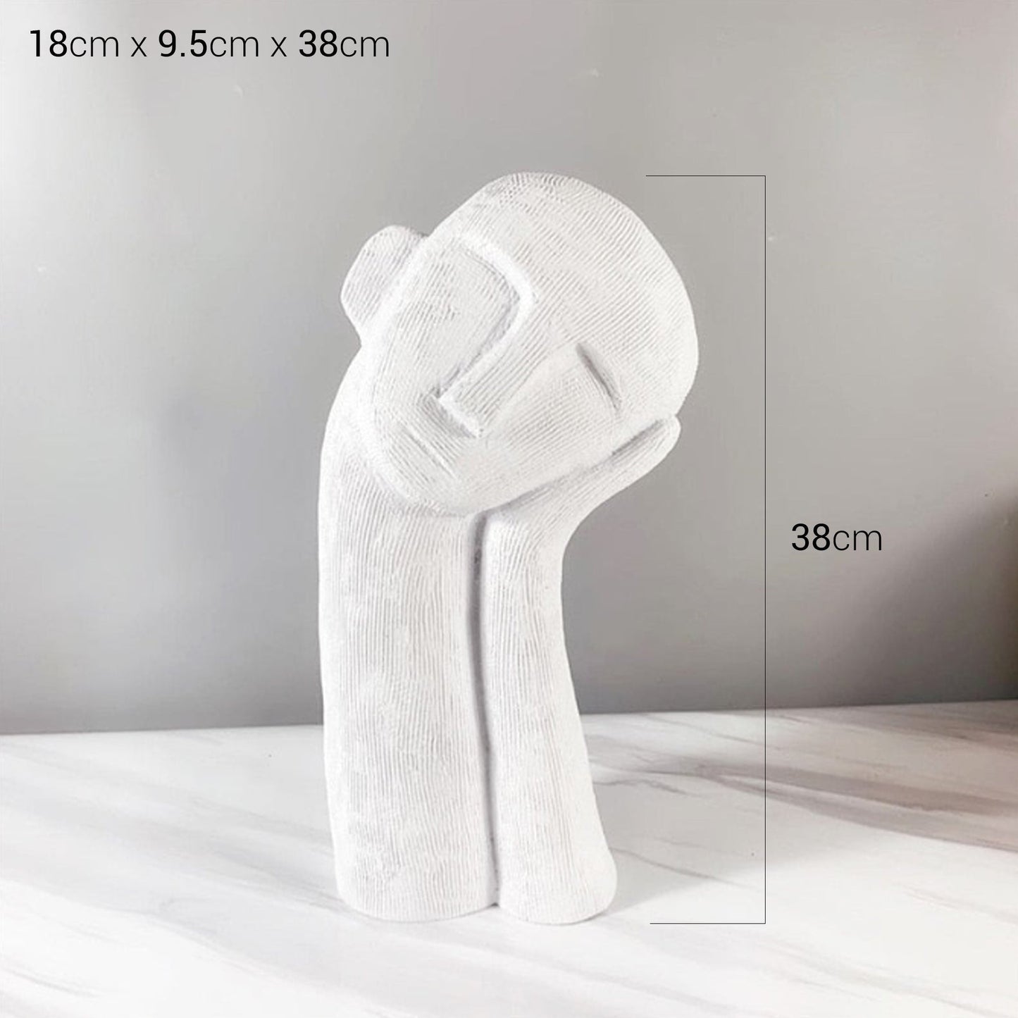 Minimalist Abstract Figure Home Decor Sculpture