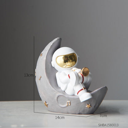 Astronaut Band Figurine