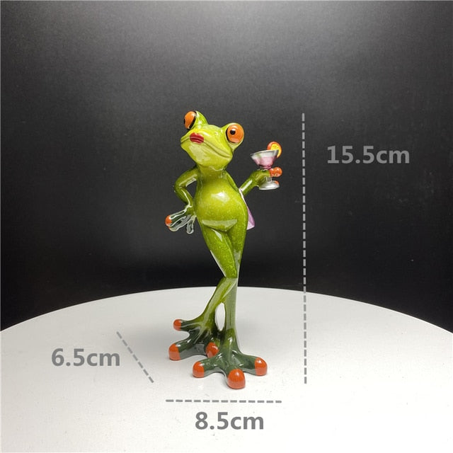 Leggy Frog Figurines