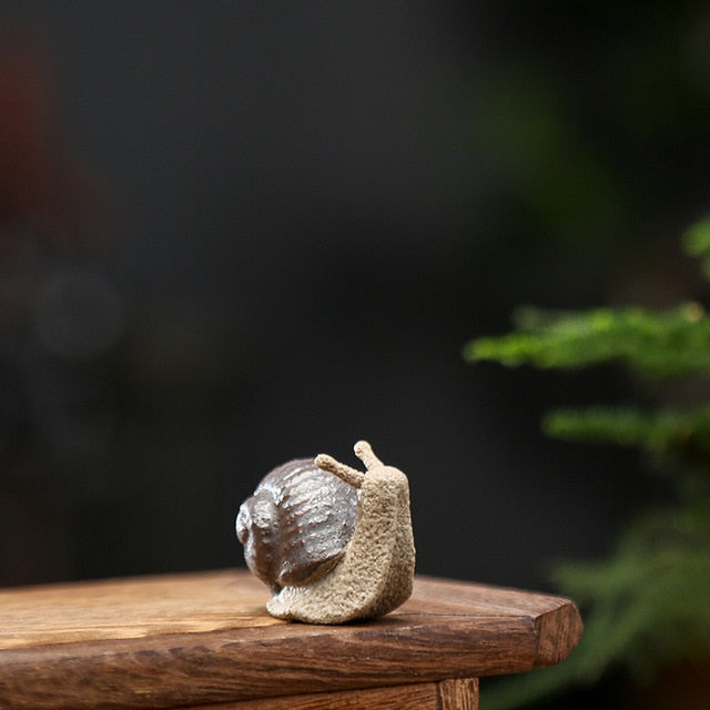 Ceramic Snail Ornament