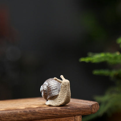 Ceramic Snail Ornament