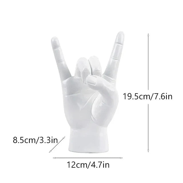 Let's Rock Hand Gesture