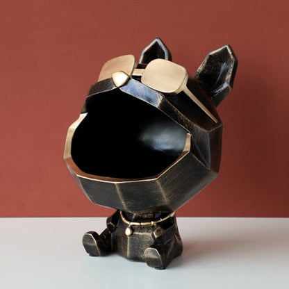 Cool Geometric Bulldog Storage