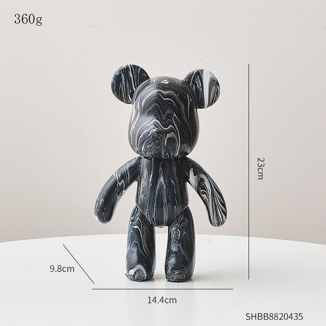 DIY Graffiti Bear Figurine