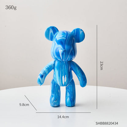 DIY Graffiti Bear Figurine