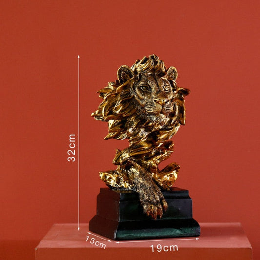 Nordic Lion Statue