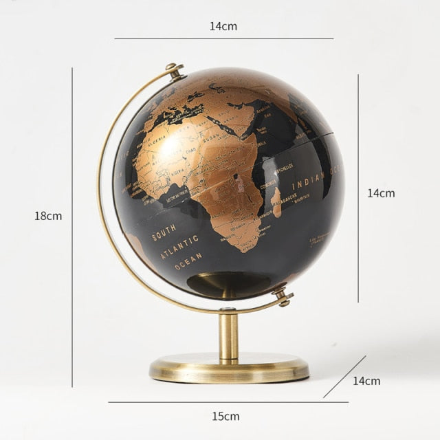 World Globe Decor