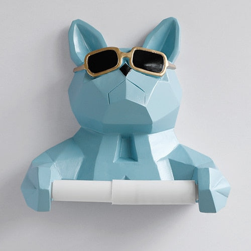 Geometric Animal Toilet Paper Holder