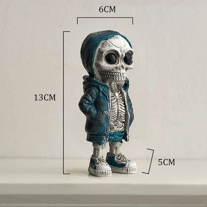 Street Skeleton Figurines