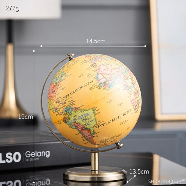 World Globe Decor