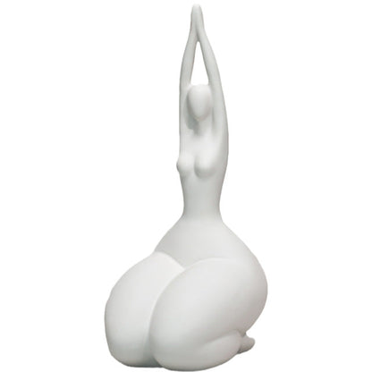 Ceramic Abstract Woman Art Figurine