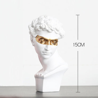 Renaissance Gold Accent Statue