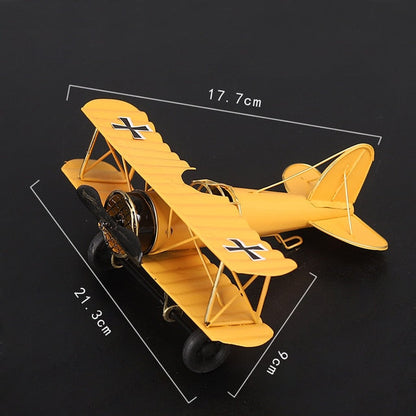 Retro Metal Plane Craft