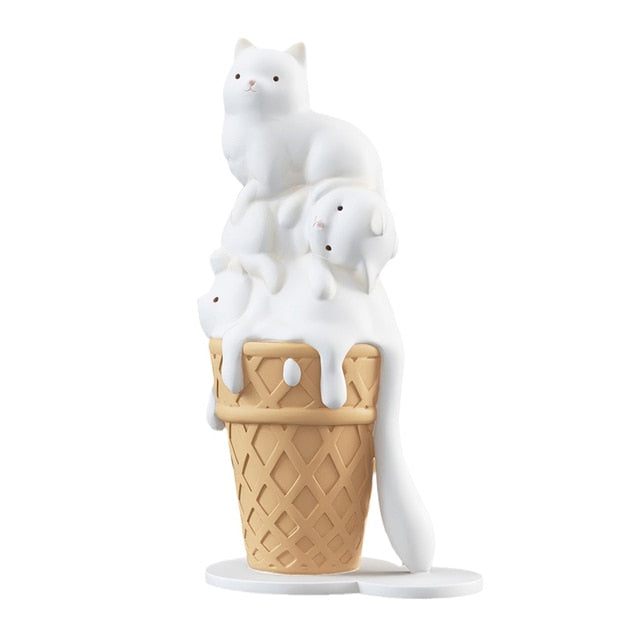 Ice Cream Cat Decor