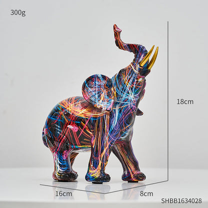 Abstract Graffiti Statuette