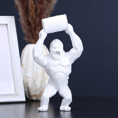 Geometric Mad King Kong Statue