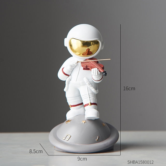 Astronaut Band Figurine