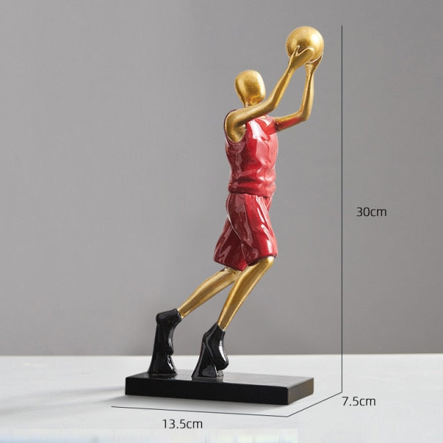 Abstract Basketball Player