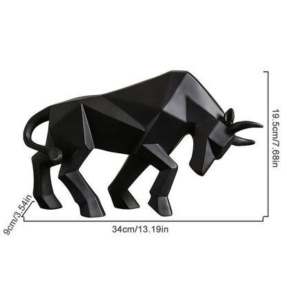 Geometric Raging Bull