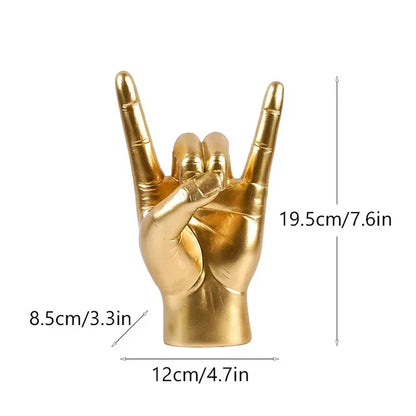 Let's Rock Hand Gesture