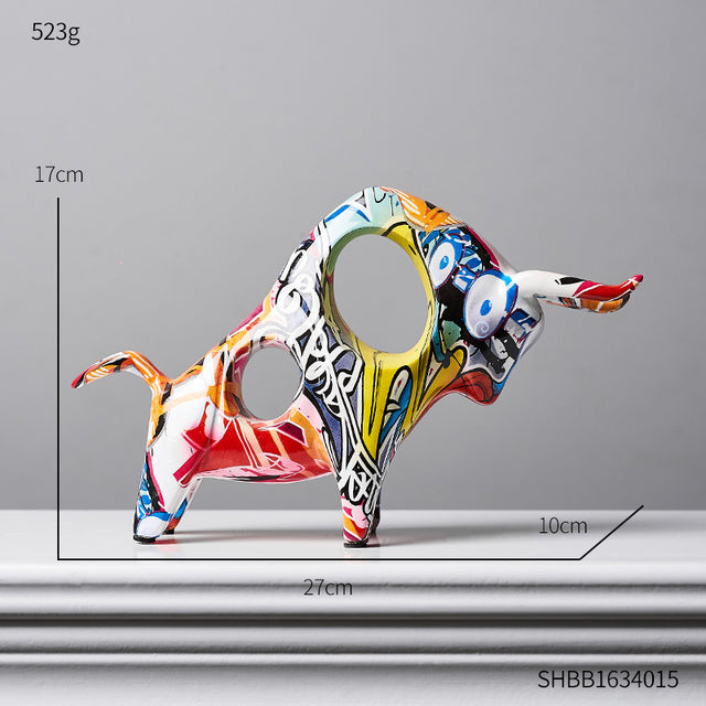 Abstract Graffiti Statuette