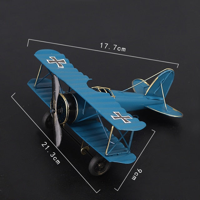 Retro Metal Plane Craft